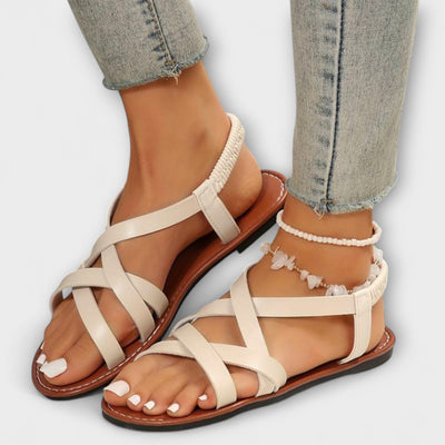 Deborah - Damens Sandaler med let krydsrem