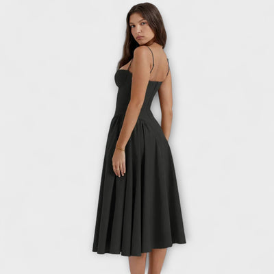 Rosalie - Forfinet ærmeløs korsetkjole