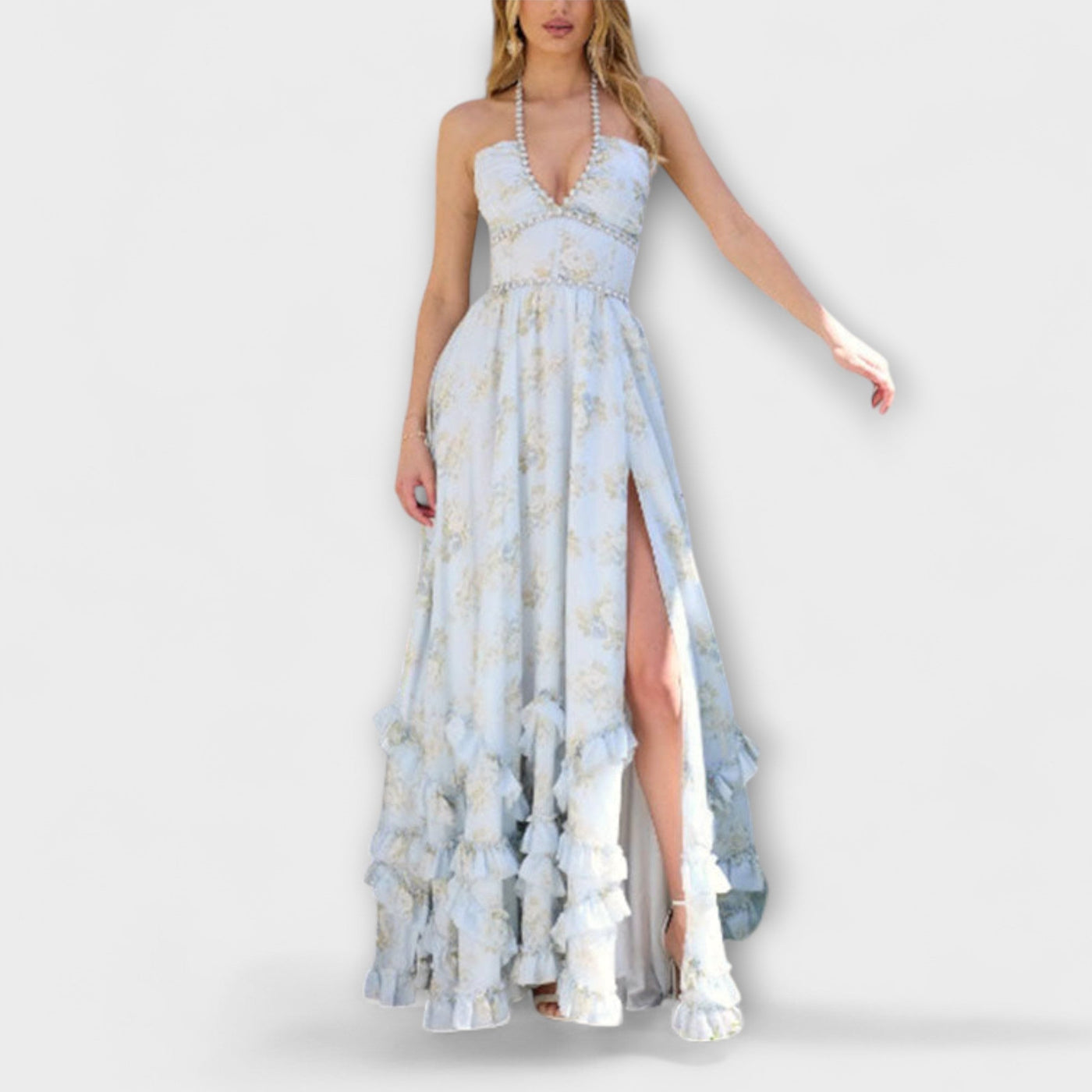 Luzie - Chic Langt Flydende Kjole