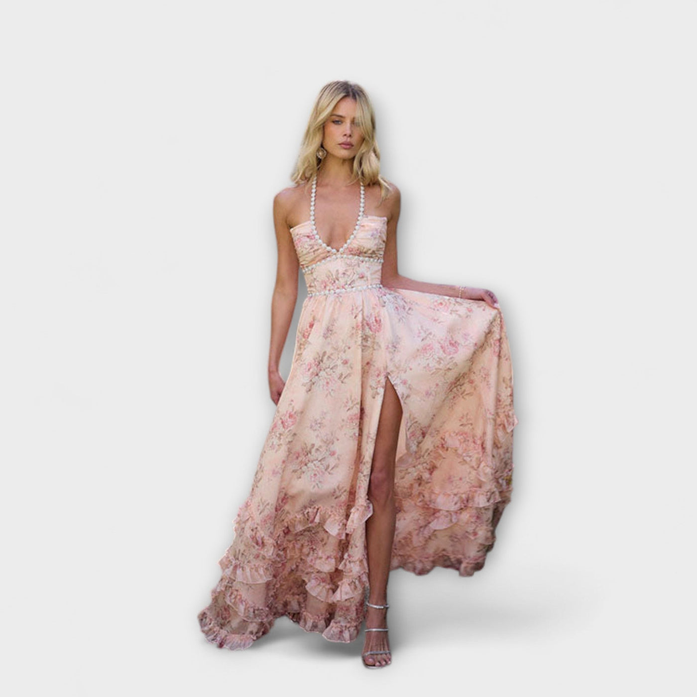 Luzie - Chic Langt Flydende Kjole