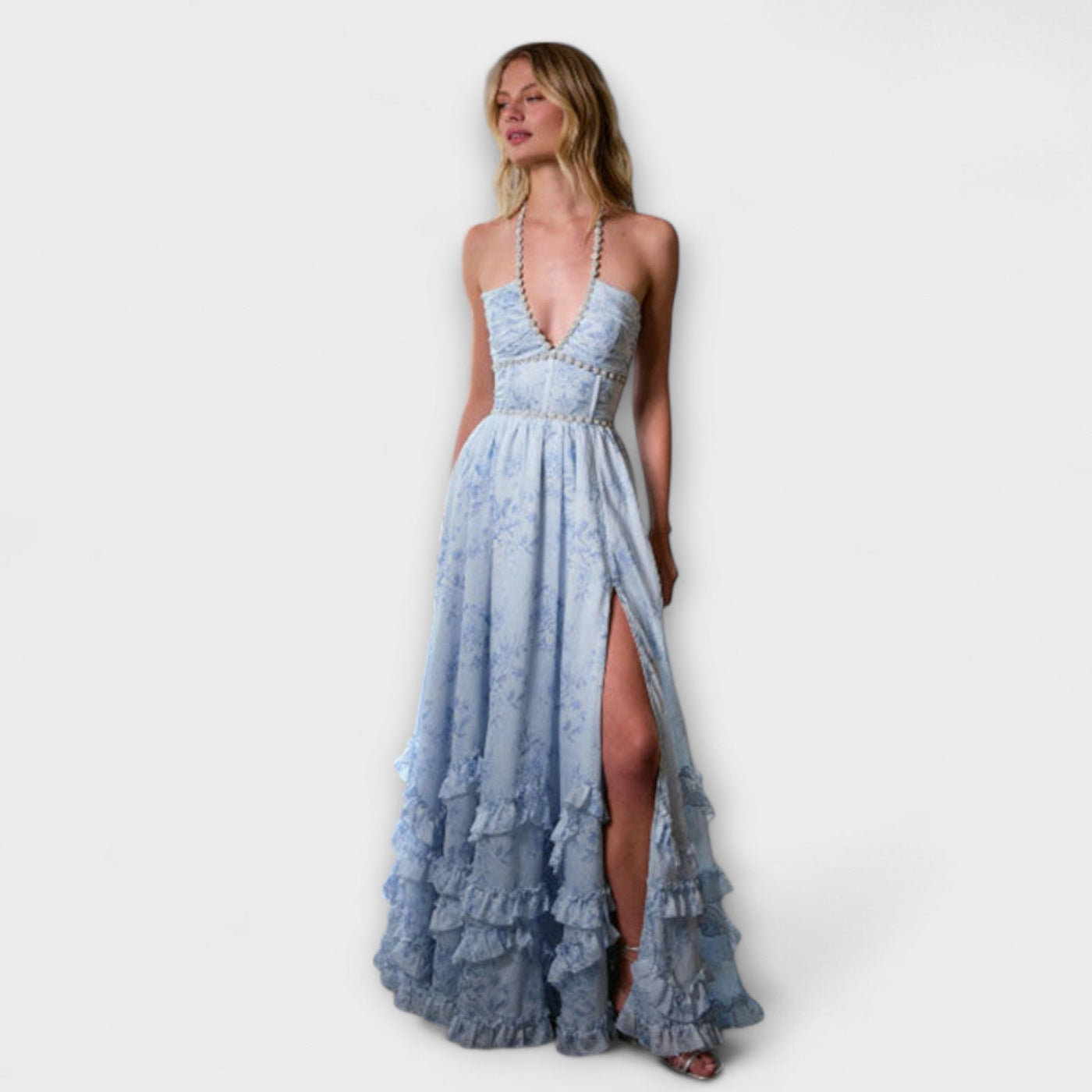 Luzie - Chic Langt Flydende Kjole