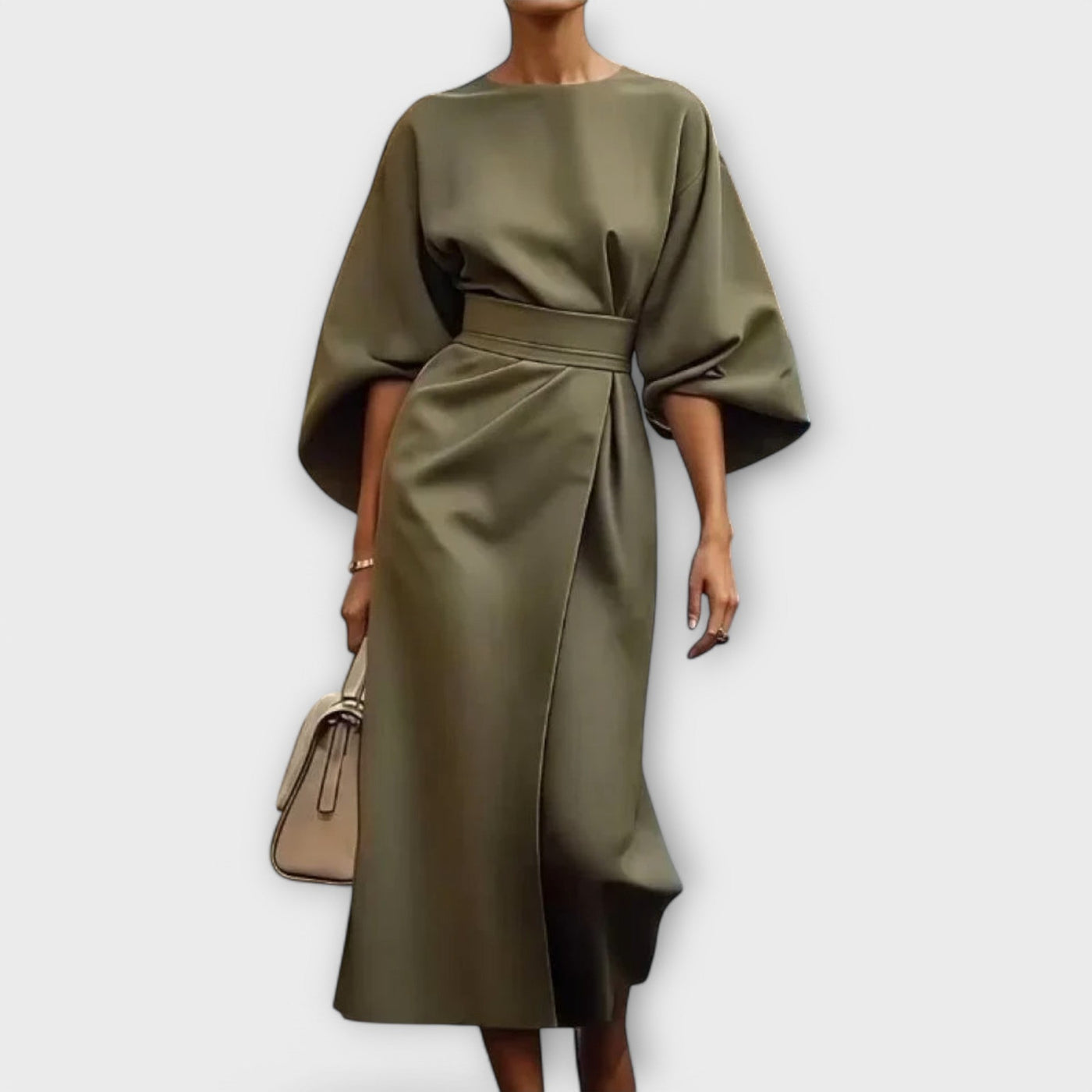 Sonia - Elegant kjole med ærmer