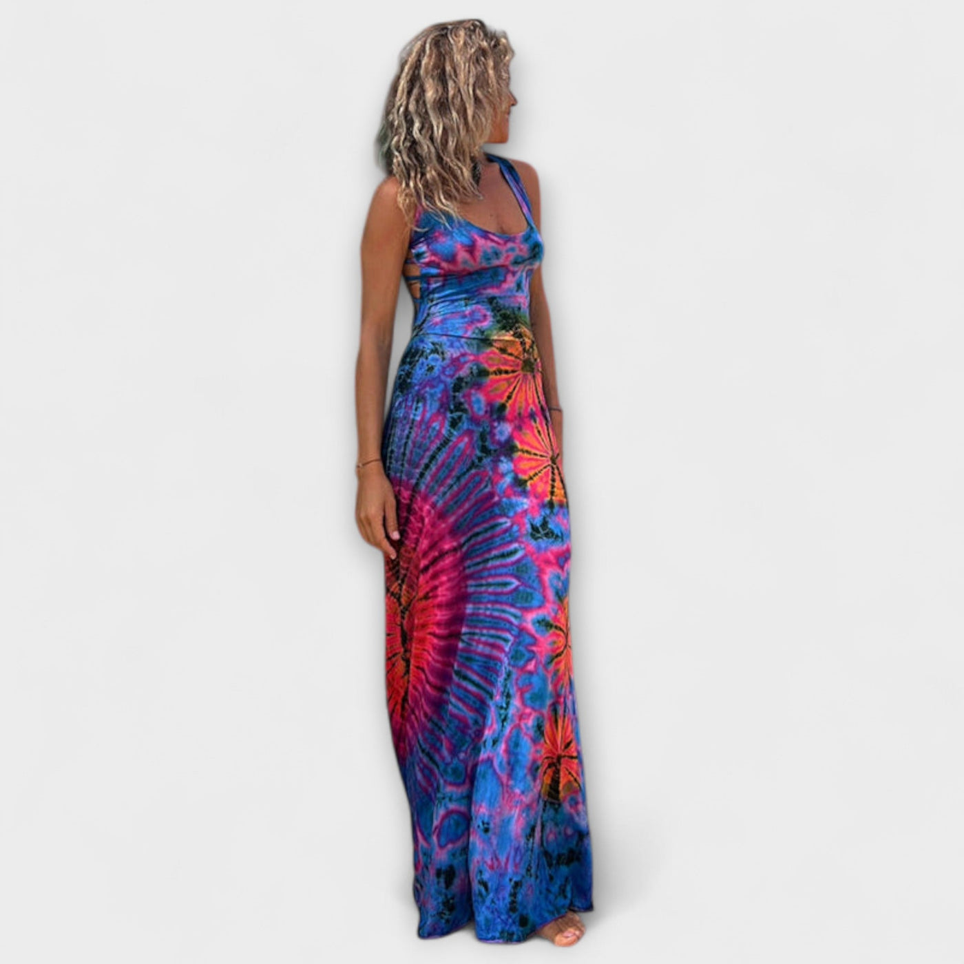 Ronja - La Bamba Tie-Dye Print Maxikjole