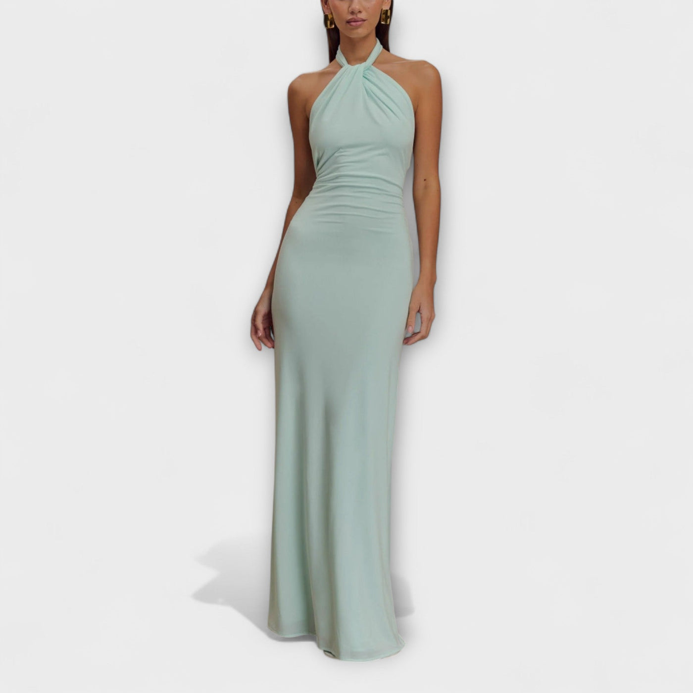Lagune - Slinky Halter Maxi Kjole