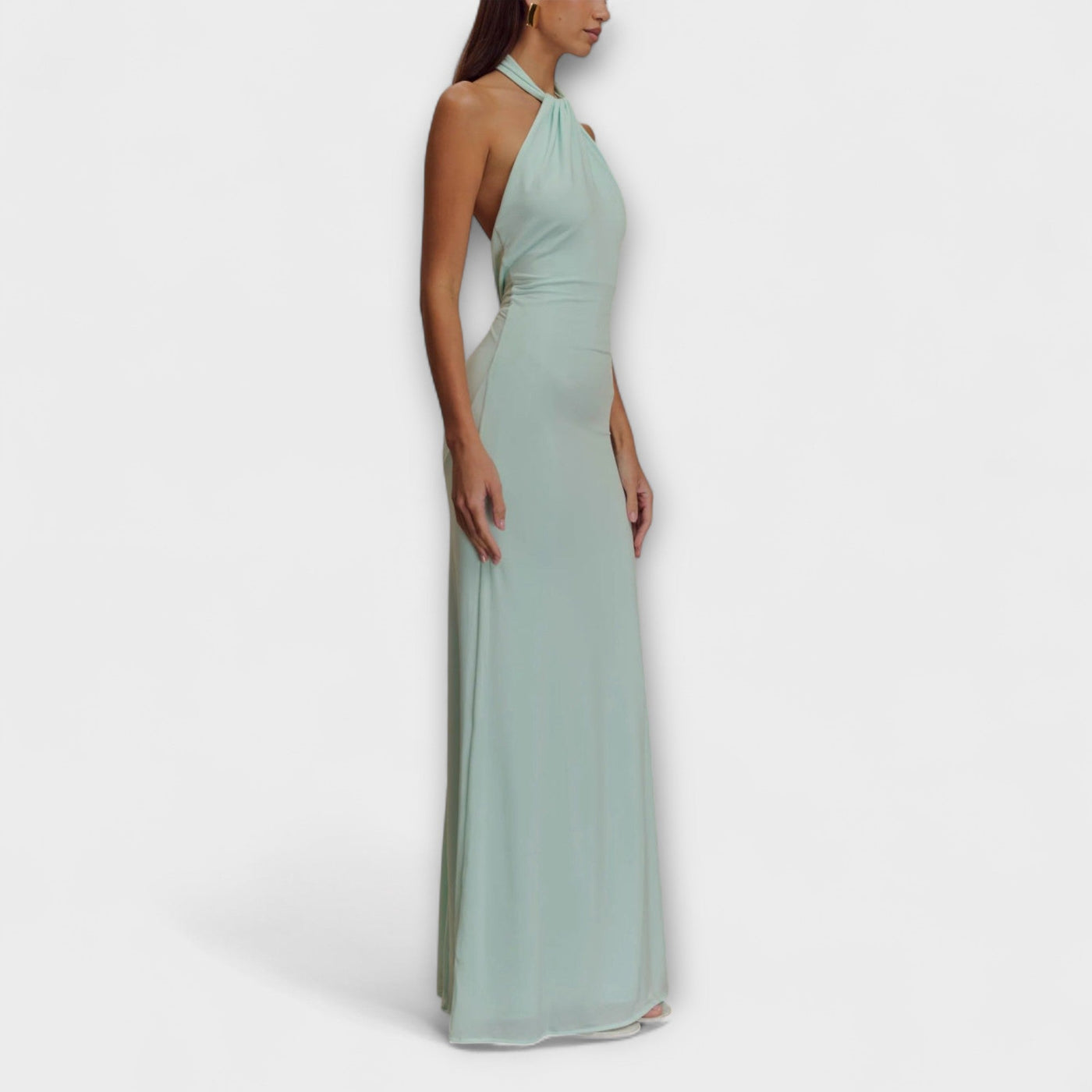 Lagune - Slinky Halter Maxi Kjole