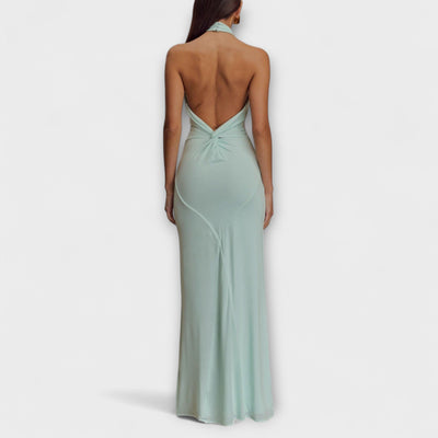 Lagune - Slinky Halter Maxi Kjole