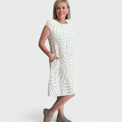 Nelia - Sommerkjole med smuk print