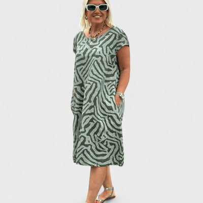 Nelia - Sommerkjole med smuk print