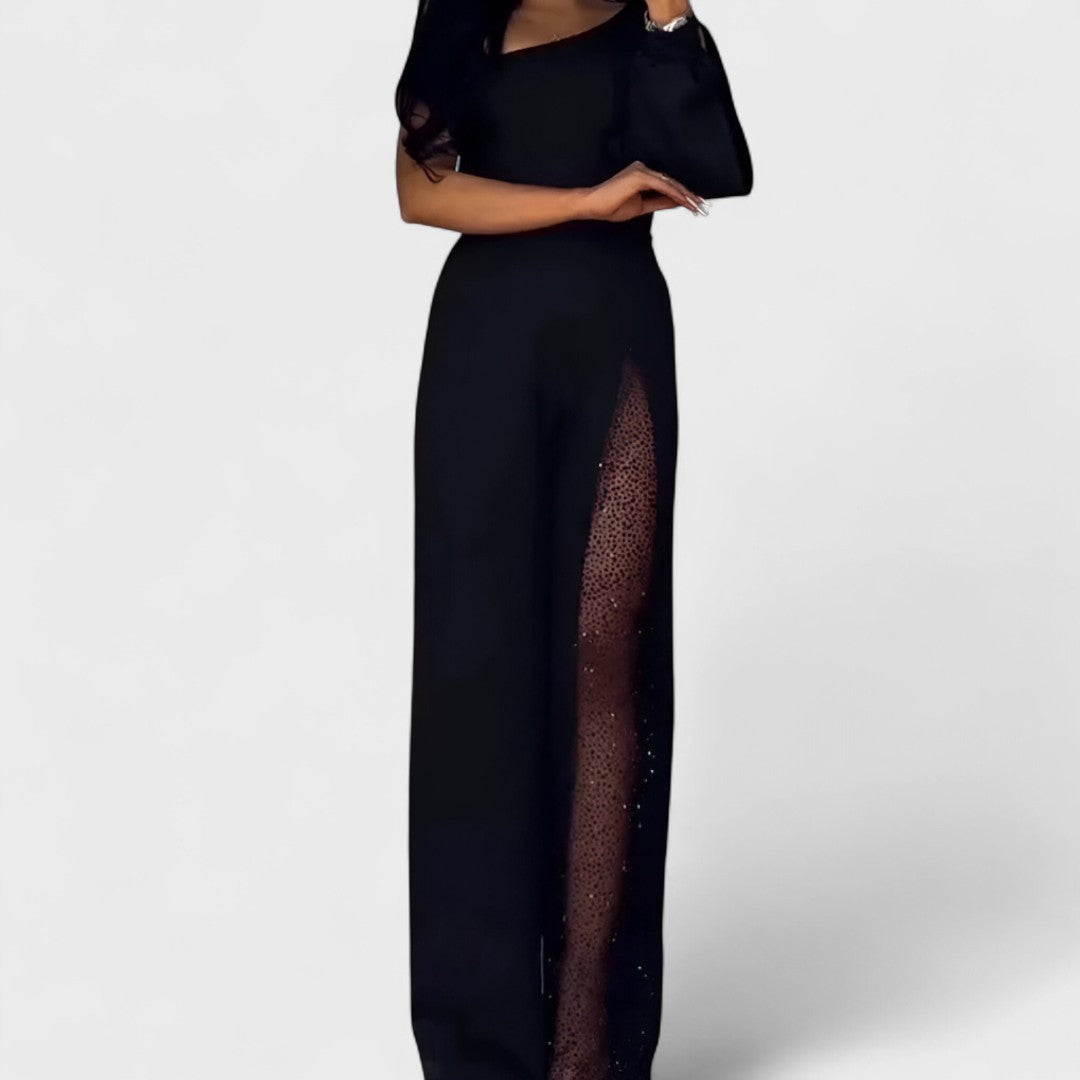 Ines - Moderne jumpsuit med brede ben