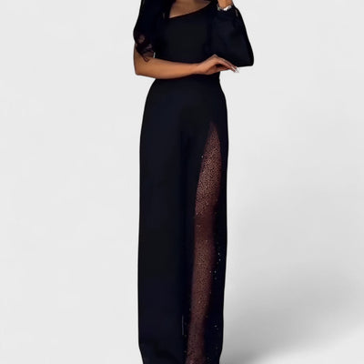 Ines - Moderne jumpsuit med brede ben