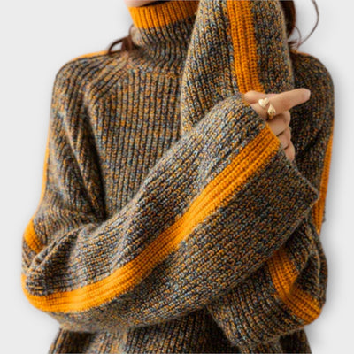 Breseis - Vintage Rullekrave Sweater