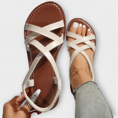 Deborah - Damens Sandaler med let krydsrem