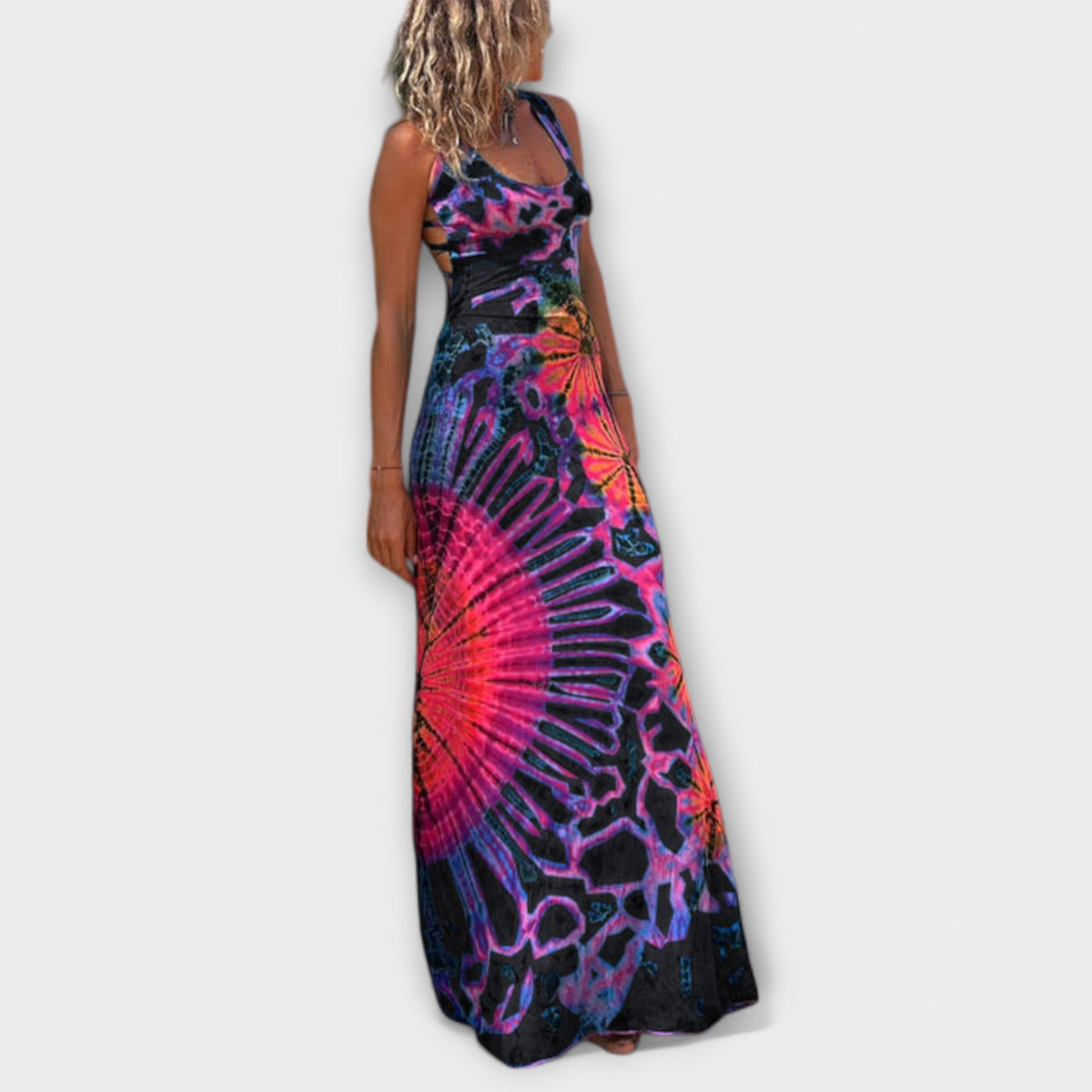 Ronja - La Bamba Tie-Dye Print Maxikjole