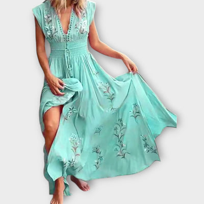 Felizia – Boho-kjole med vidunderlige broderier