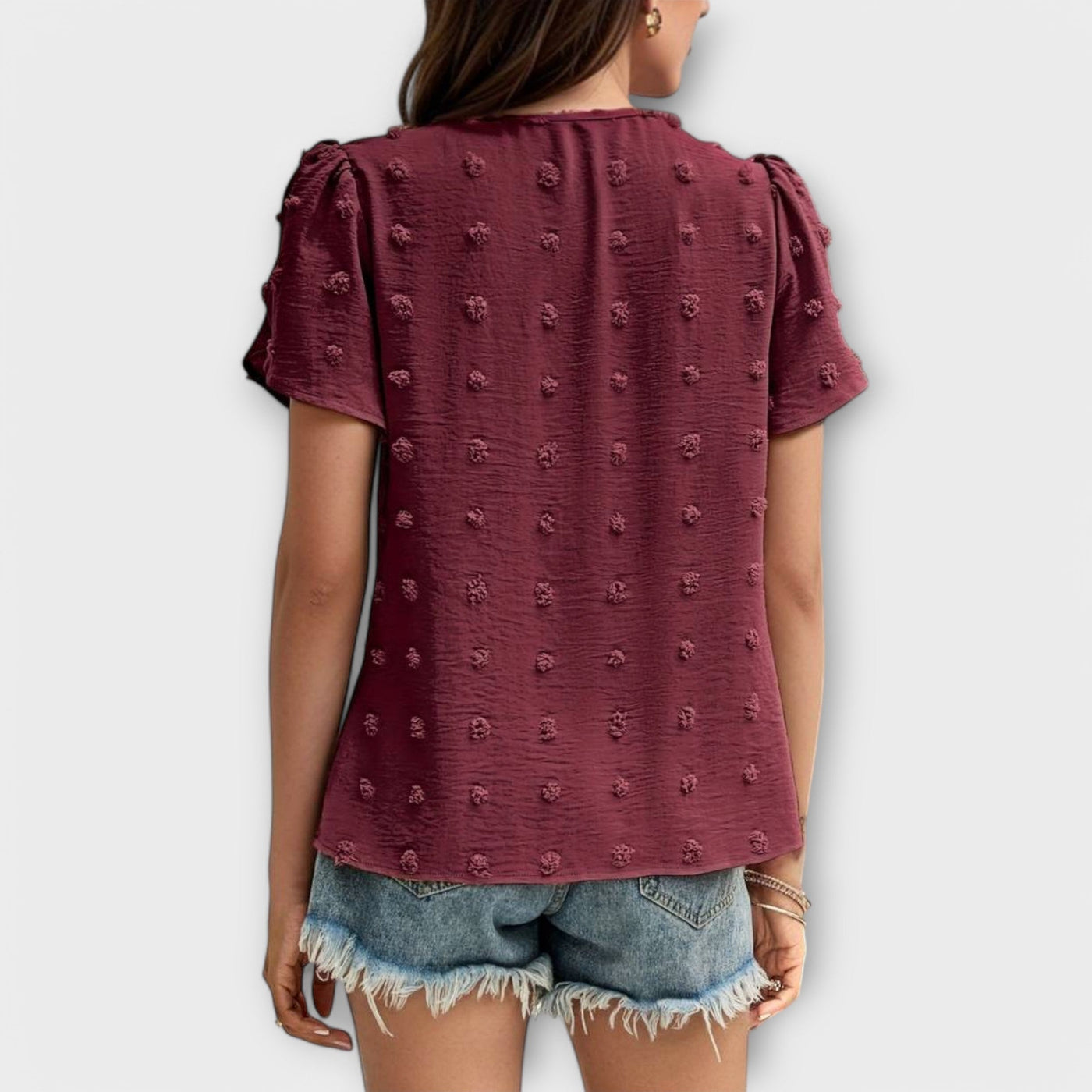 Charlotte - Den perfekte polka-dot bluse