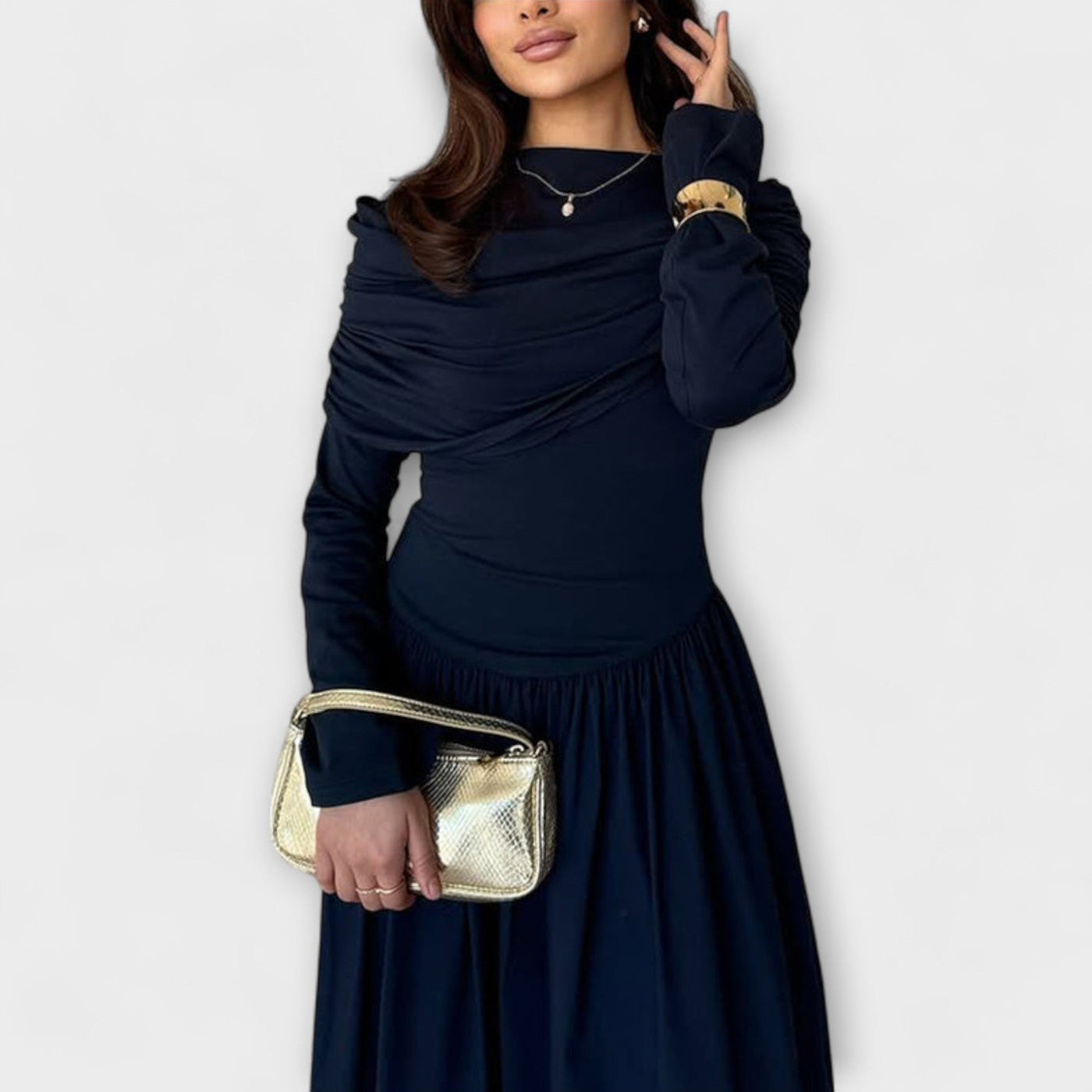 Jessica - Afslappet Plissekjole