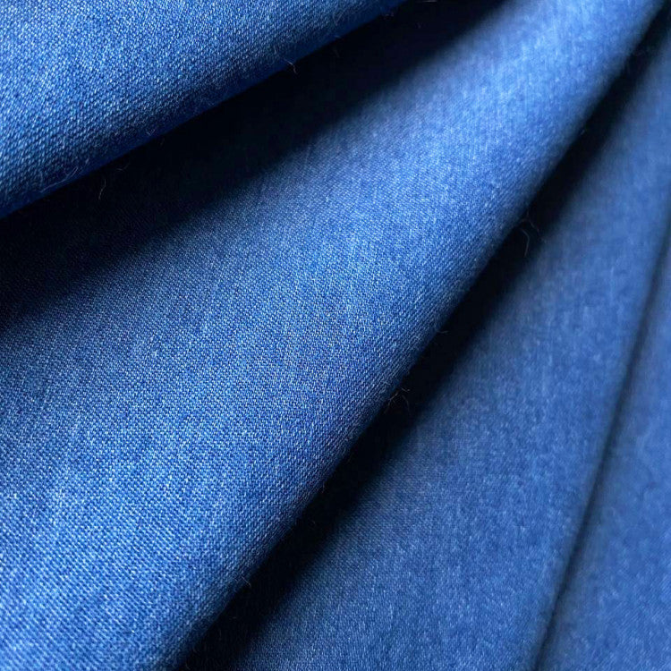 Ilse - Sommerkjole med V-hals i denim