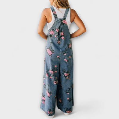 Mirona - Afslappet Pasform Denim Overalls