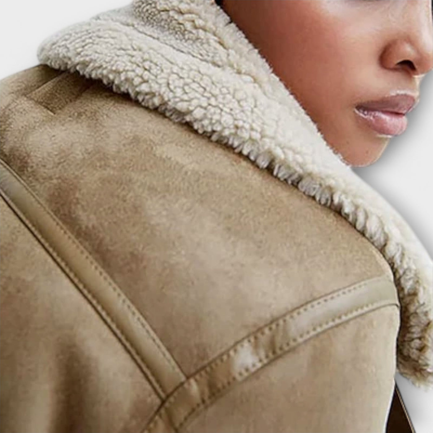 Aviator Aurora Shearling Jakke