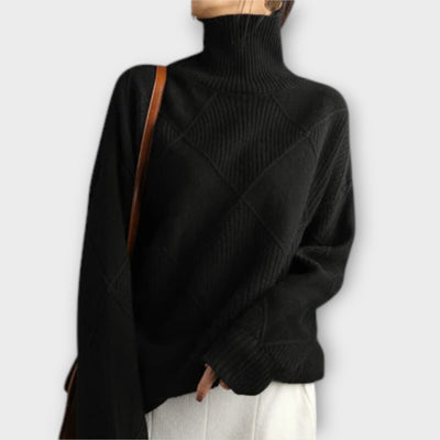 Melanie - Behagelig rullekrave sweater