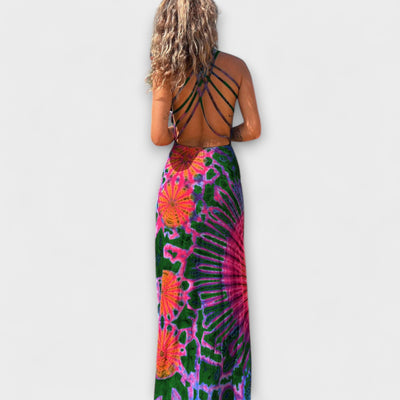 Ronja - La Bamba Tie-Dye Print Maxikjole