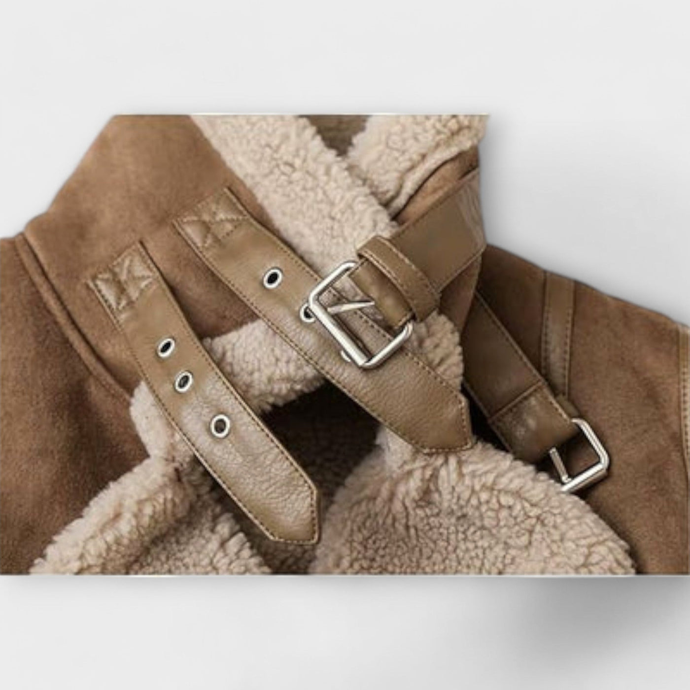 Aviator Aurora Shearling Jakke