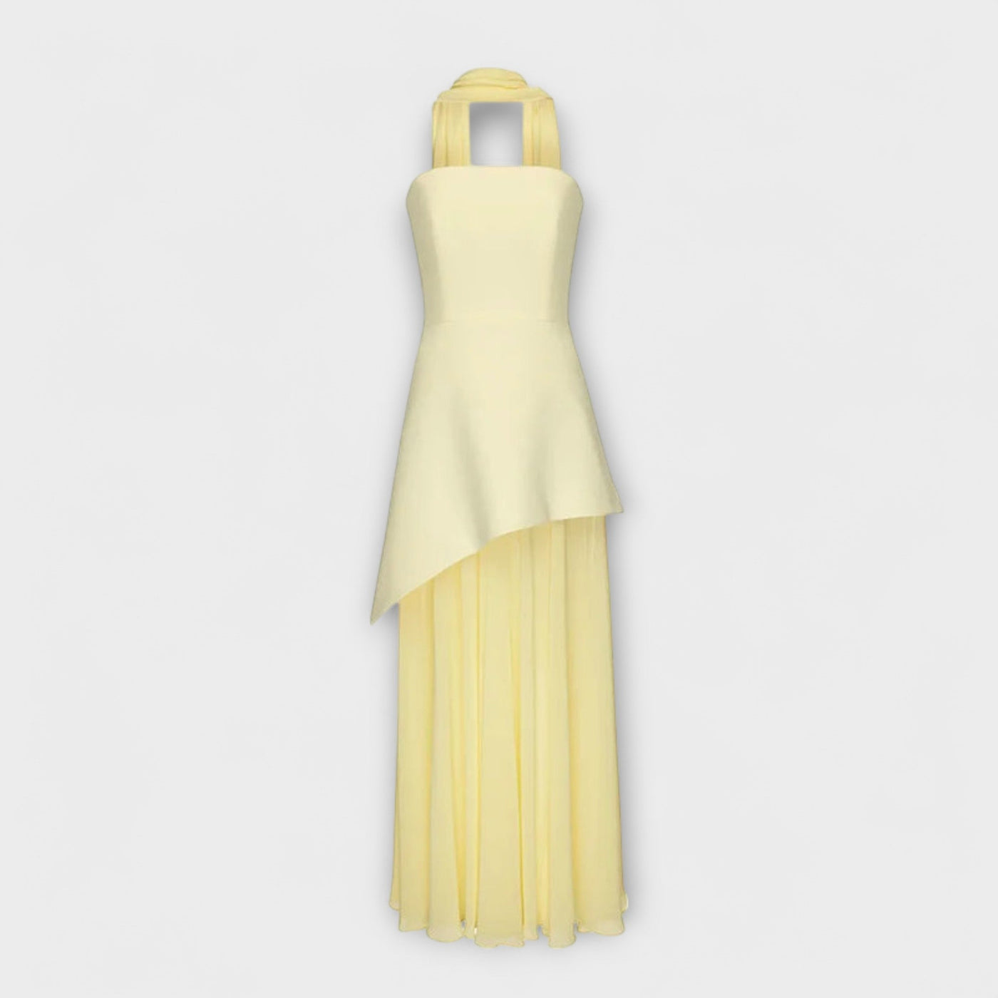 Goldie - Maxikjole i chiffon