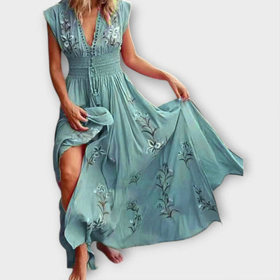 Felizia – Boho-kjole med vidunderlige broderier