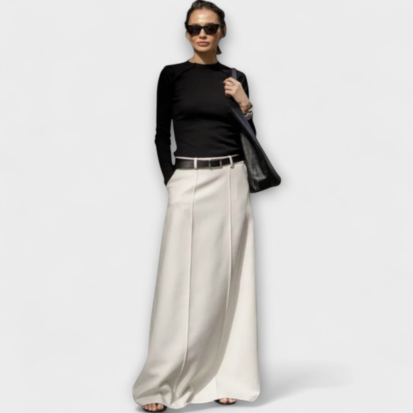 Emma - H-linje nederdel med moderne urban stil