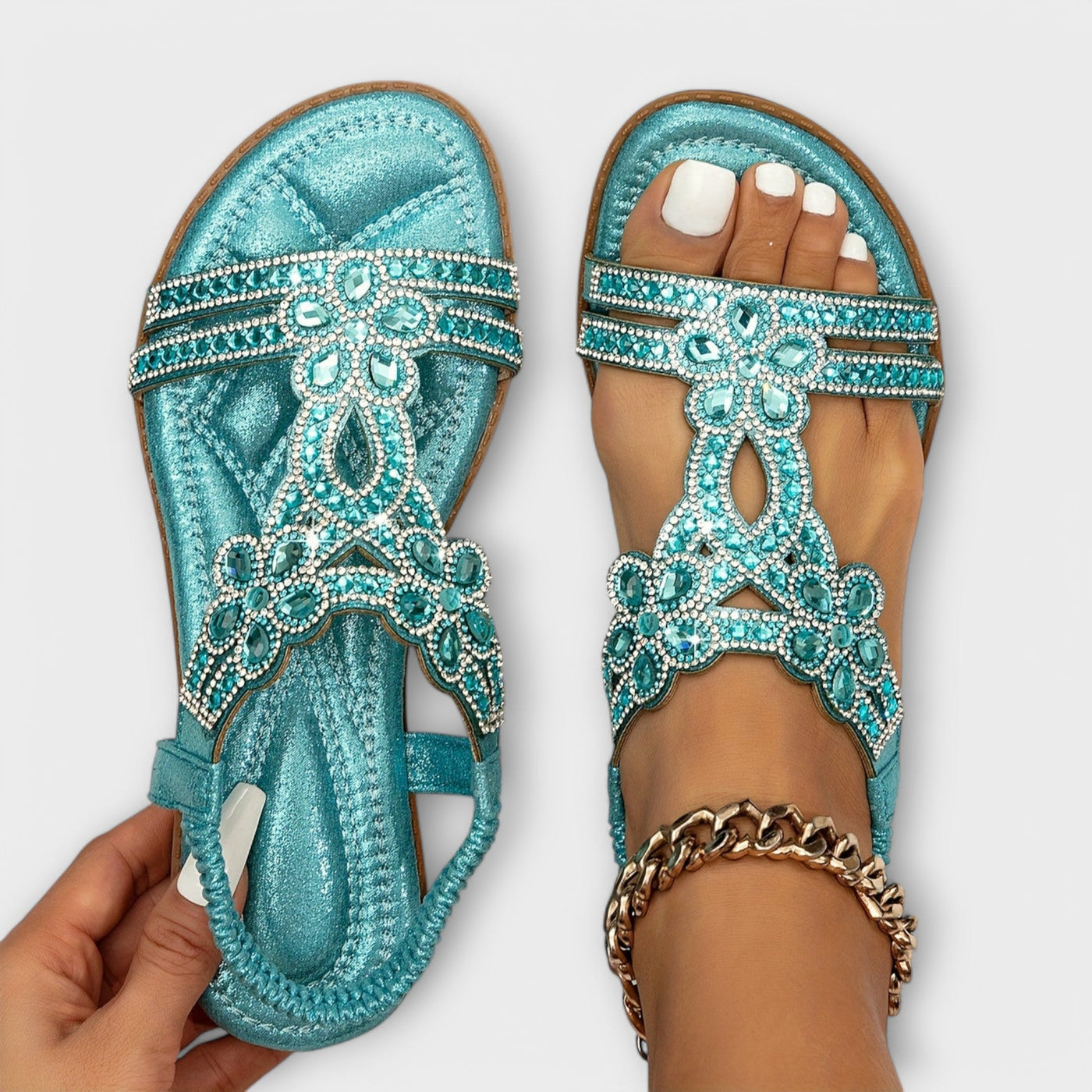 Rosalie - Ortopædiske Sandaler i Boho-stil