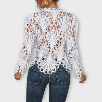 Savannah - Asymmetrisk Bluse