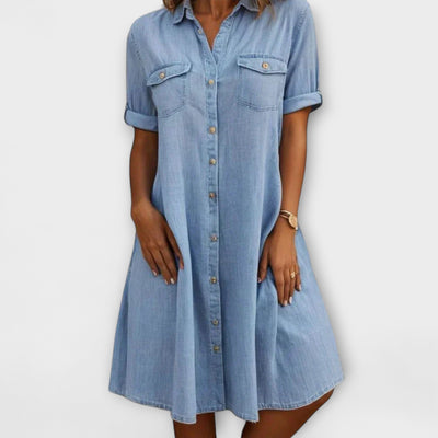 Casual A-Linien Kjole