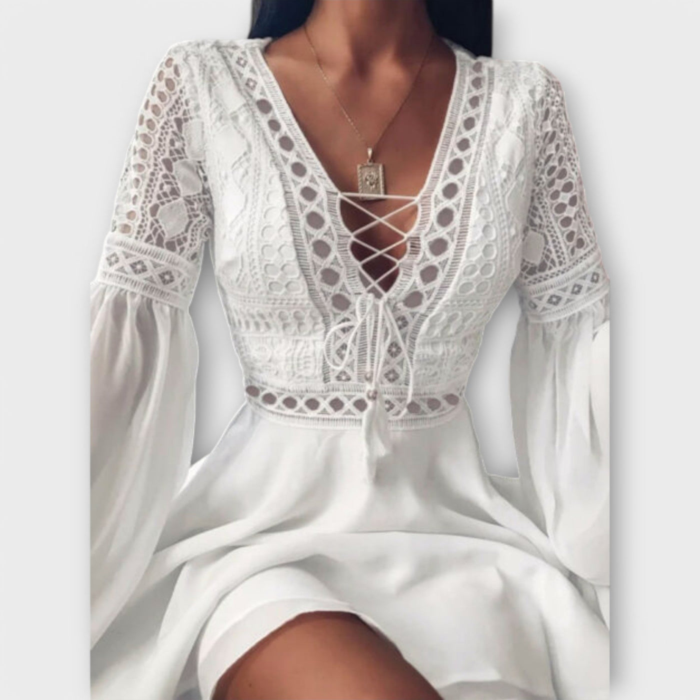 Skadi - Boho Kort Kjole