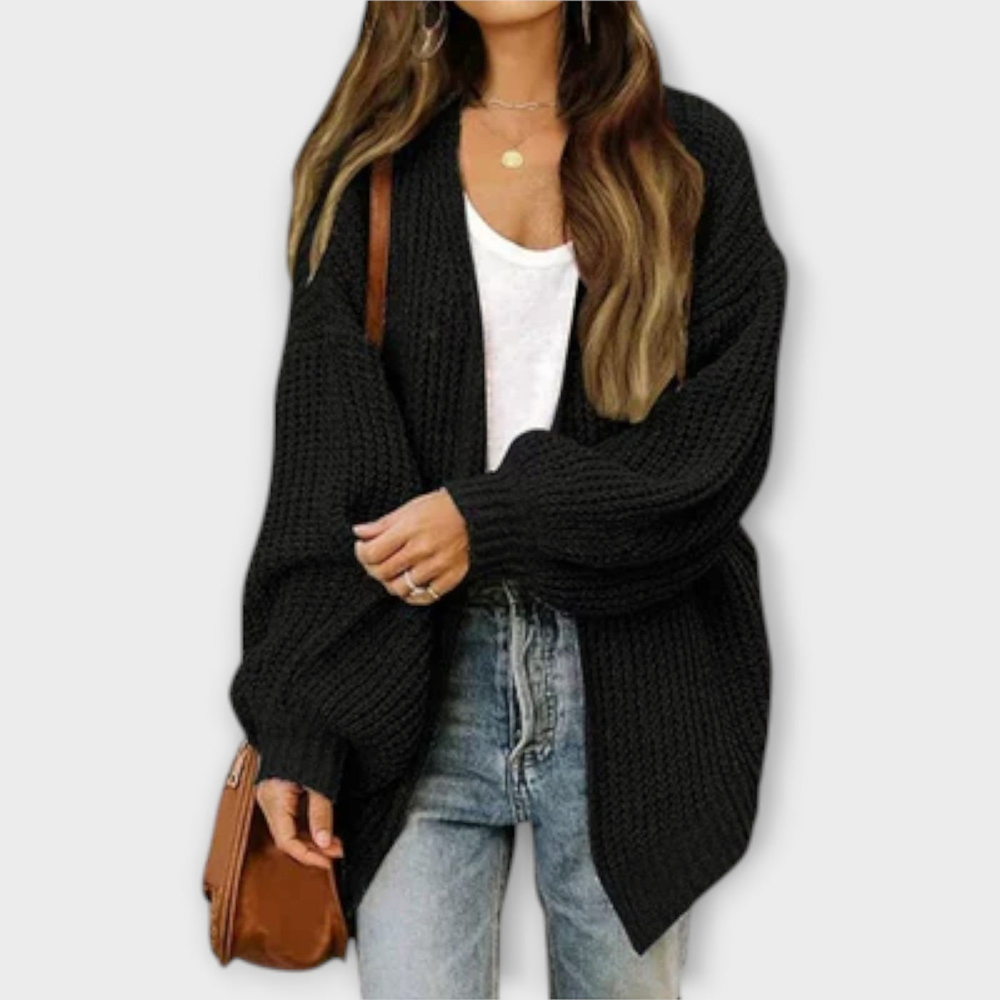 Leppa - Lækkert strikket cardigan