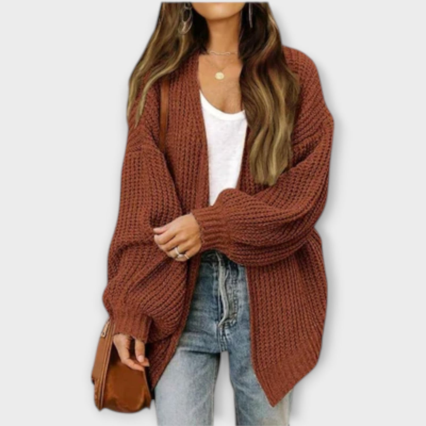 Leppa - Lækkert strikket cardigan