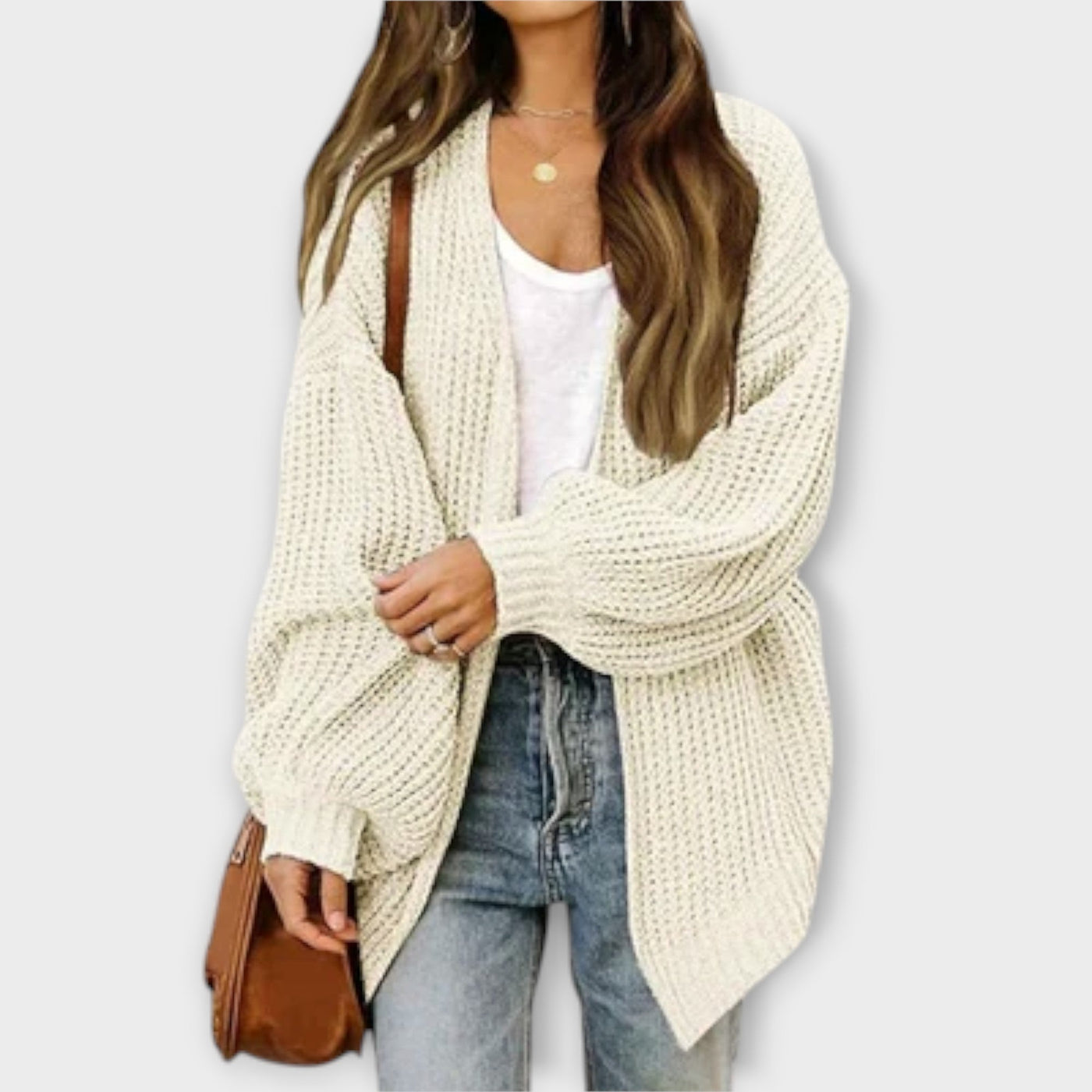 Leppa - Lækkert strikket cardigan