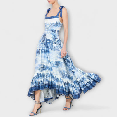 Lucia - Charmerende Blomsterkjole Maxi