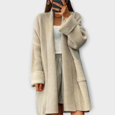 Euphemia - Lang Strikcardigan
