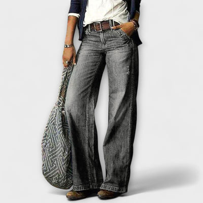 Cess - Denim-bukser med vidde ben