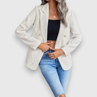 Zarela – Blazer i Tweed til varme dage