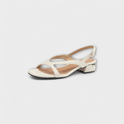 Evelyn - Elegante Flade Sandaler Minna med Raffineret Finish