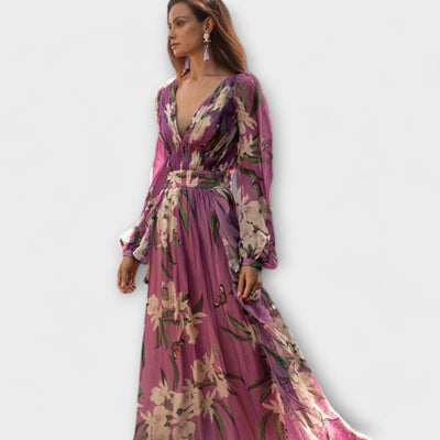 Høj kvalitets elegant maxikjole