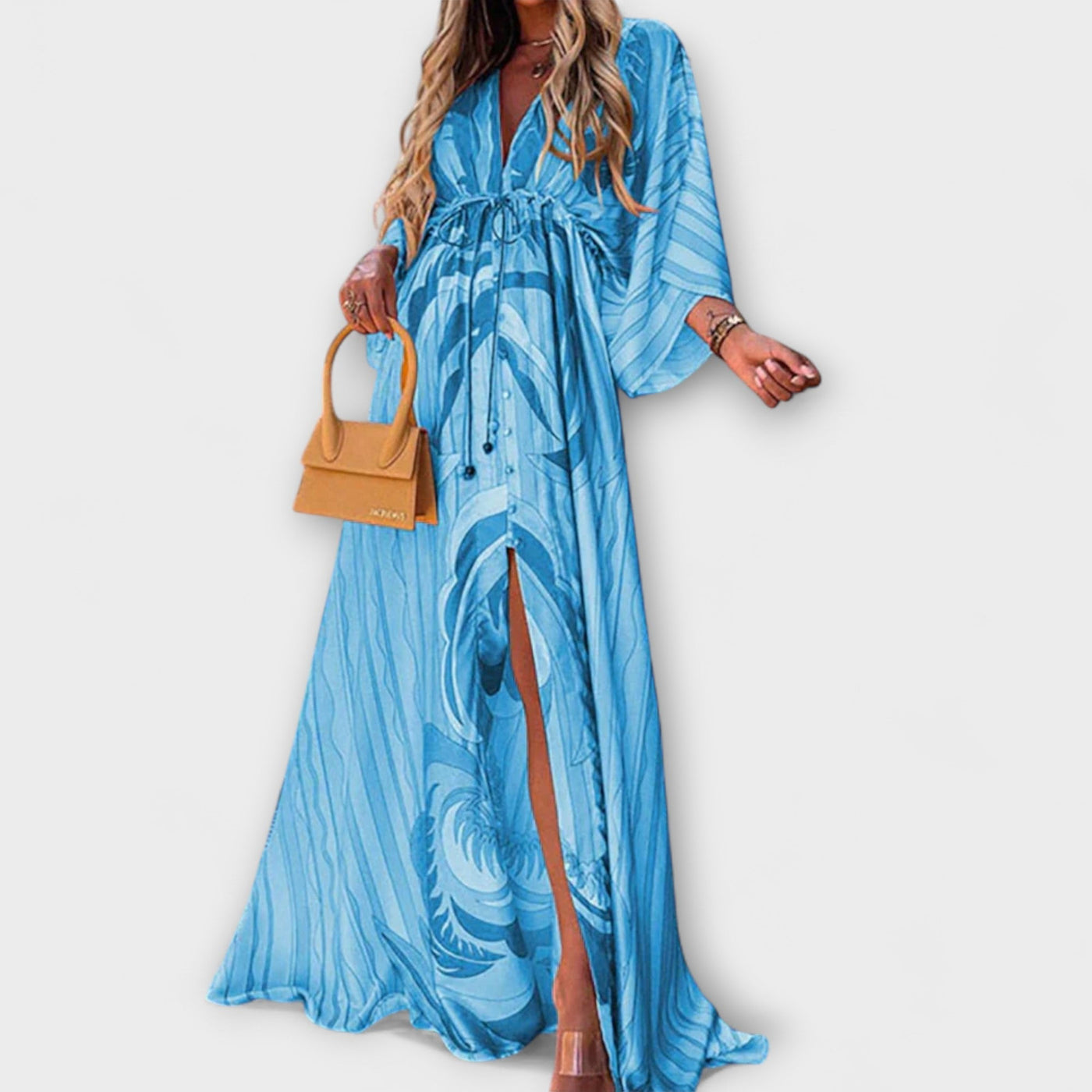 Isla - Stilfuld Farverig Kjole