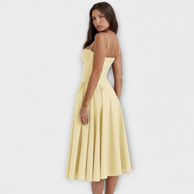 Rosalie - Forfinet ærmeløs korsetkjole