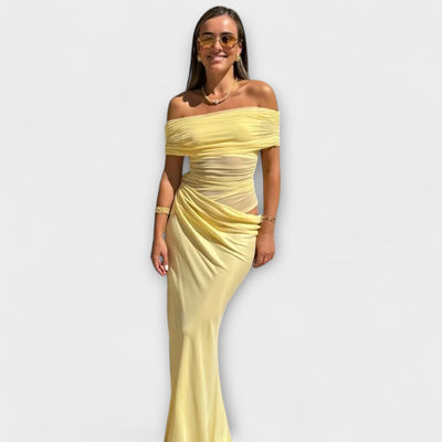 Puss - Rynket Uregelmæssigt Kjole