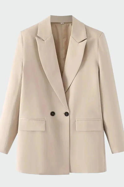 Helia - Oversized Jakke med Moderne Snit