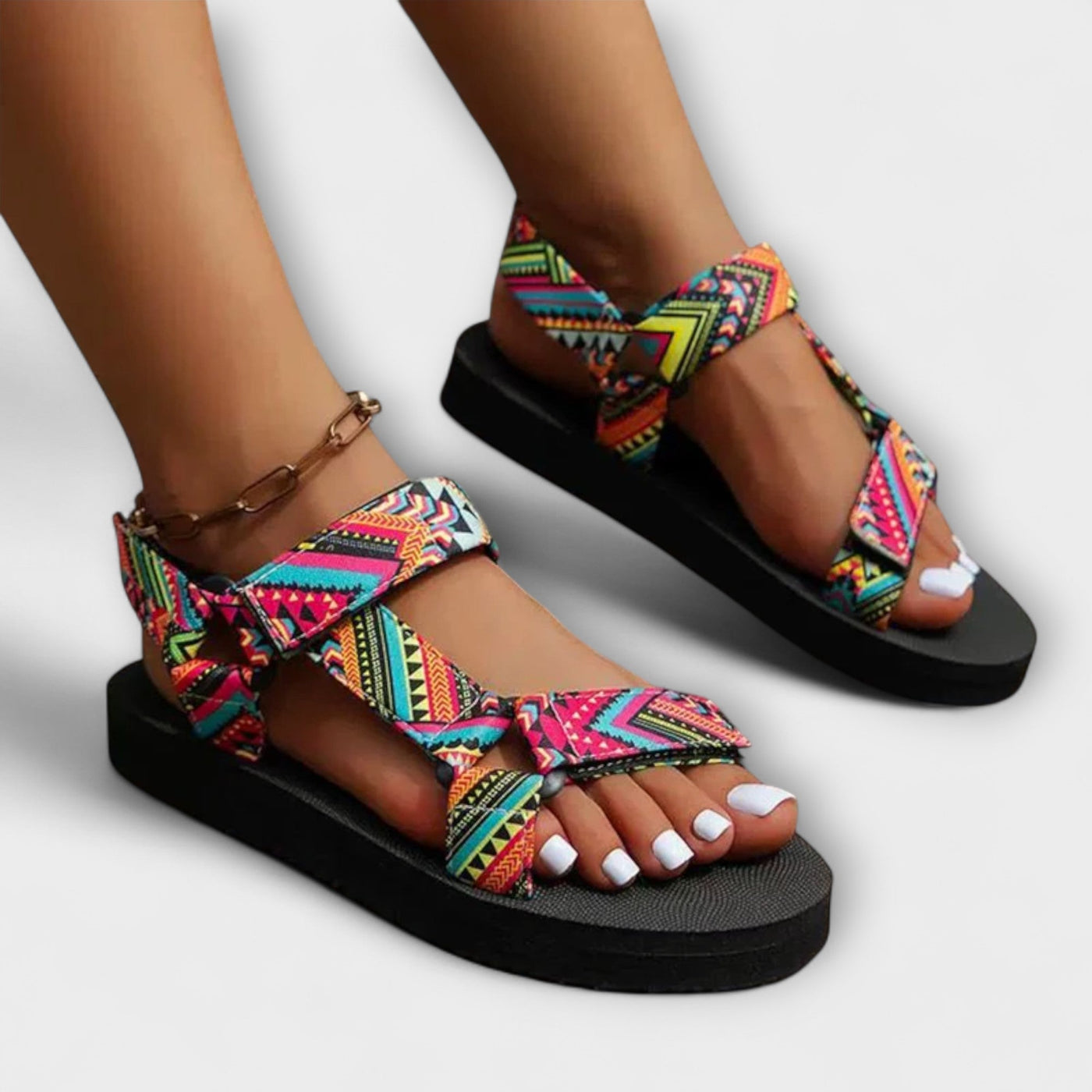 Sommerlige Flade Dame Sandaler lavet af Hampesejl