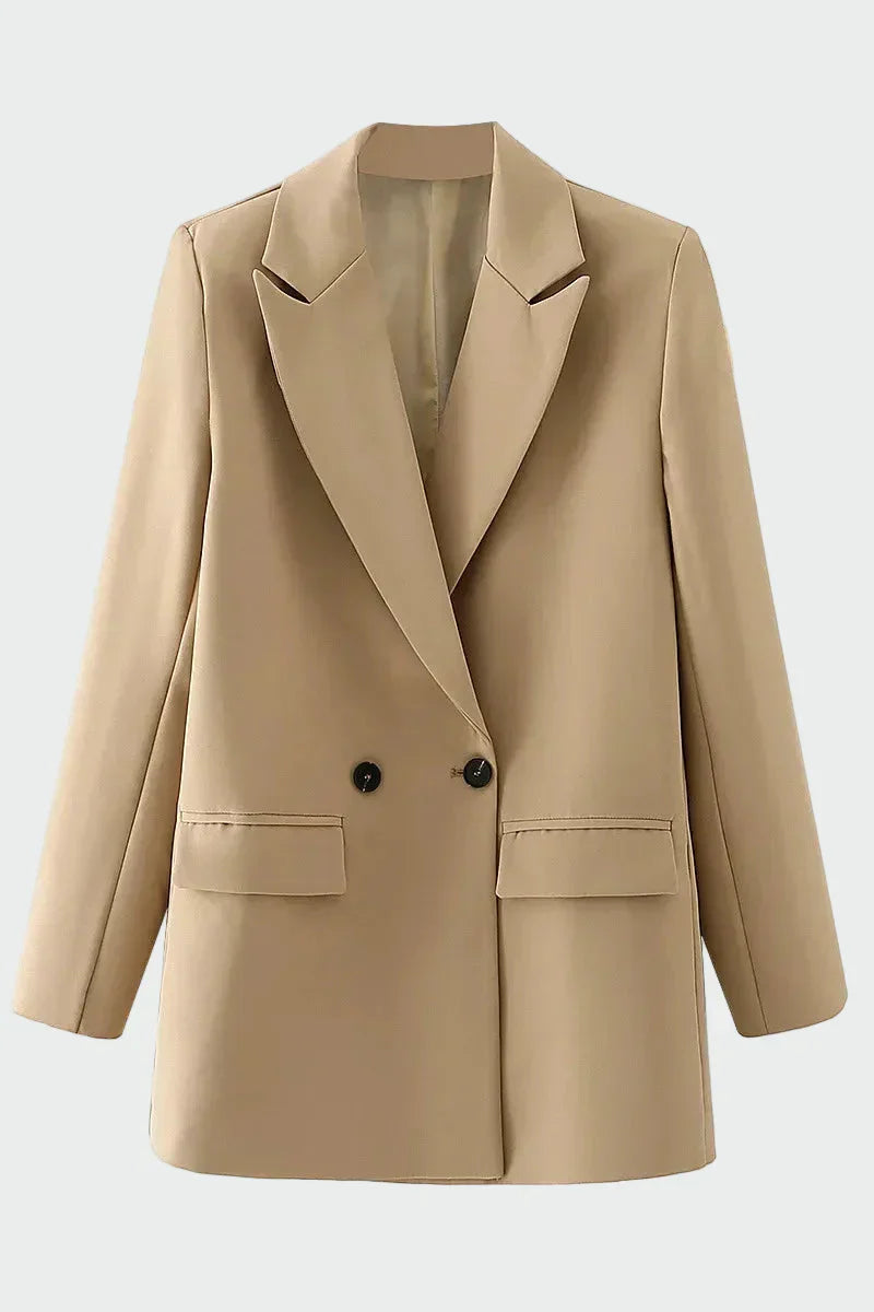 Helia - Oversized Jakke med Moderne Snit
