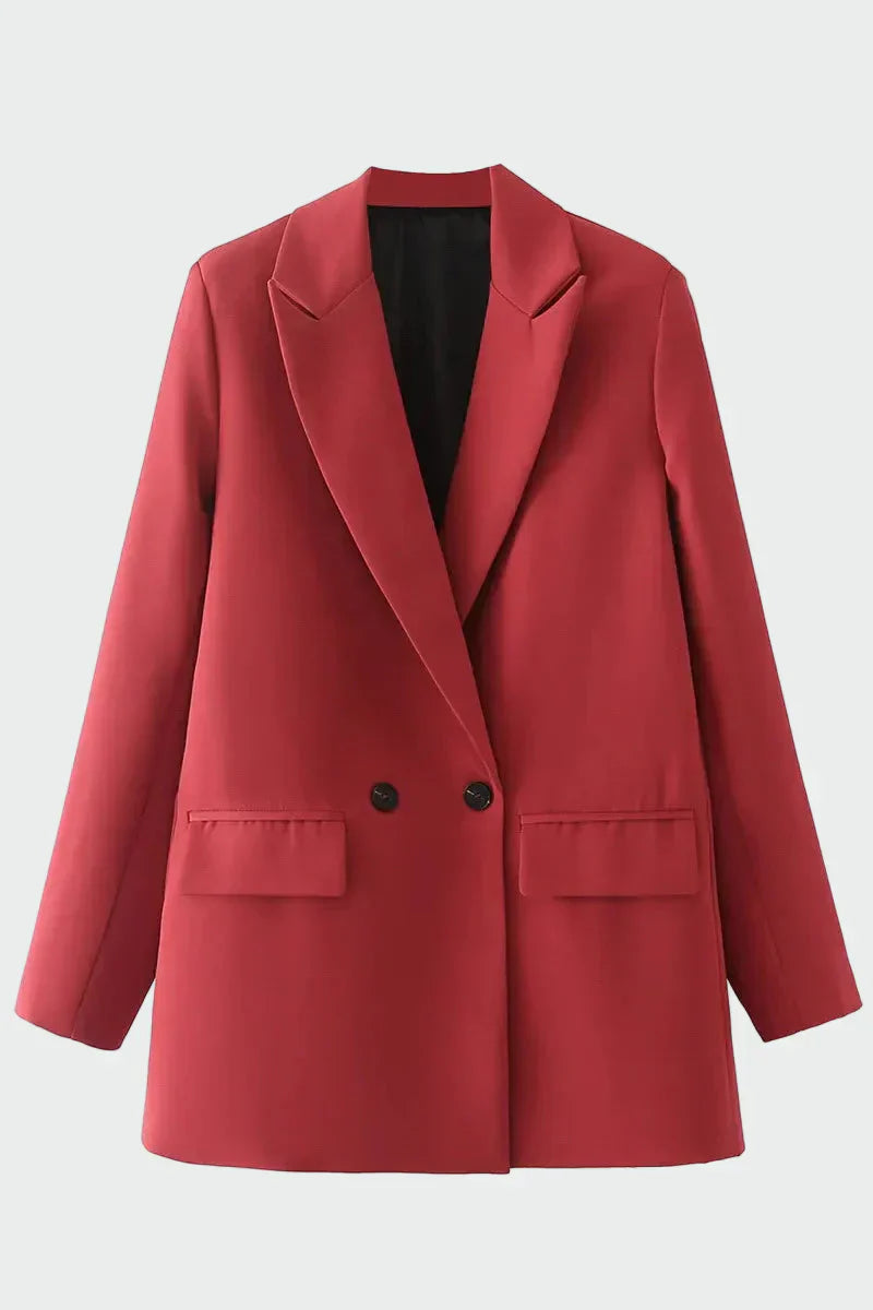 Helia - Oversized Jakke med Moderne Snit
