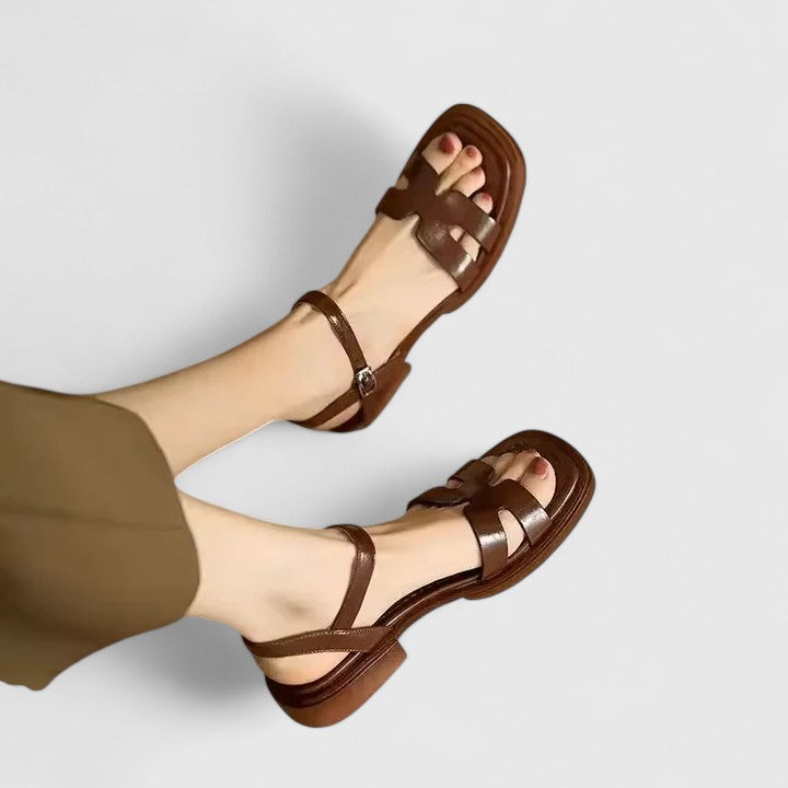 Deliane - Elegante Flade Sandaler